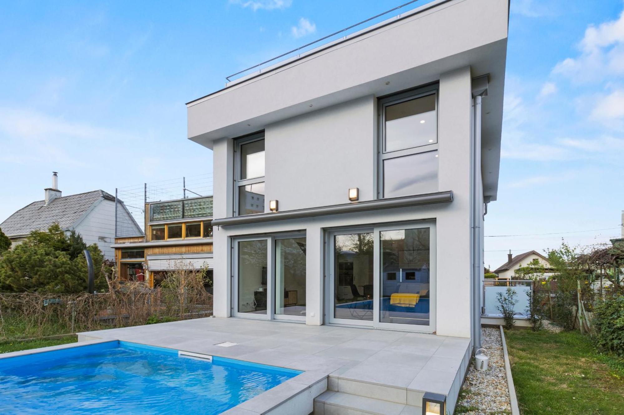 Villa Jaeger Mit Pool In Wien Exterior photo