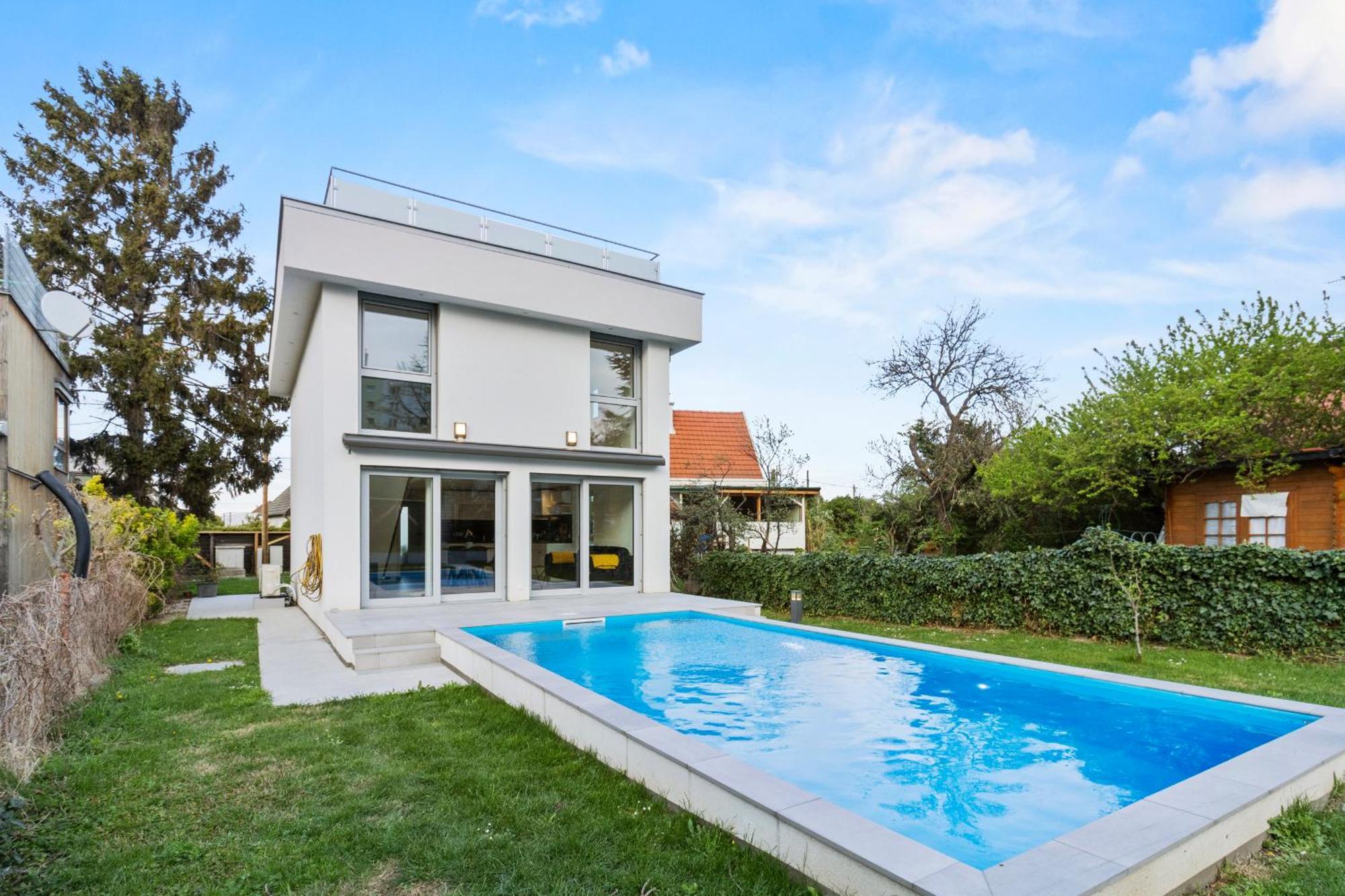 Villa Jaeger Mit Pool In Wien Exterior photo